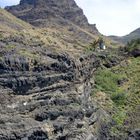 Gomera - westliche Felsenküste - Bootsfahrt-zur-Felsenorgel