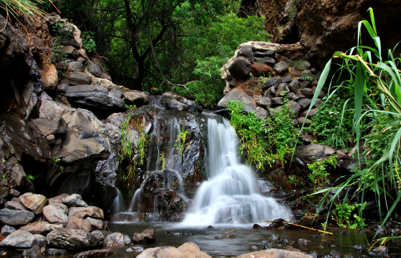 Gomerischer Wasserfall