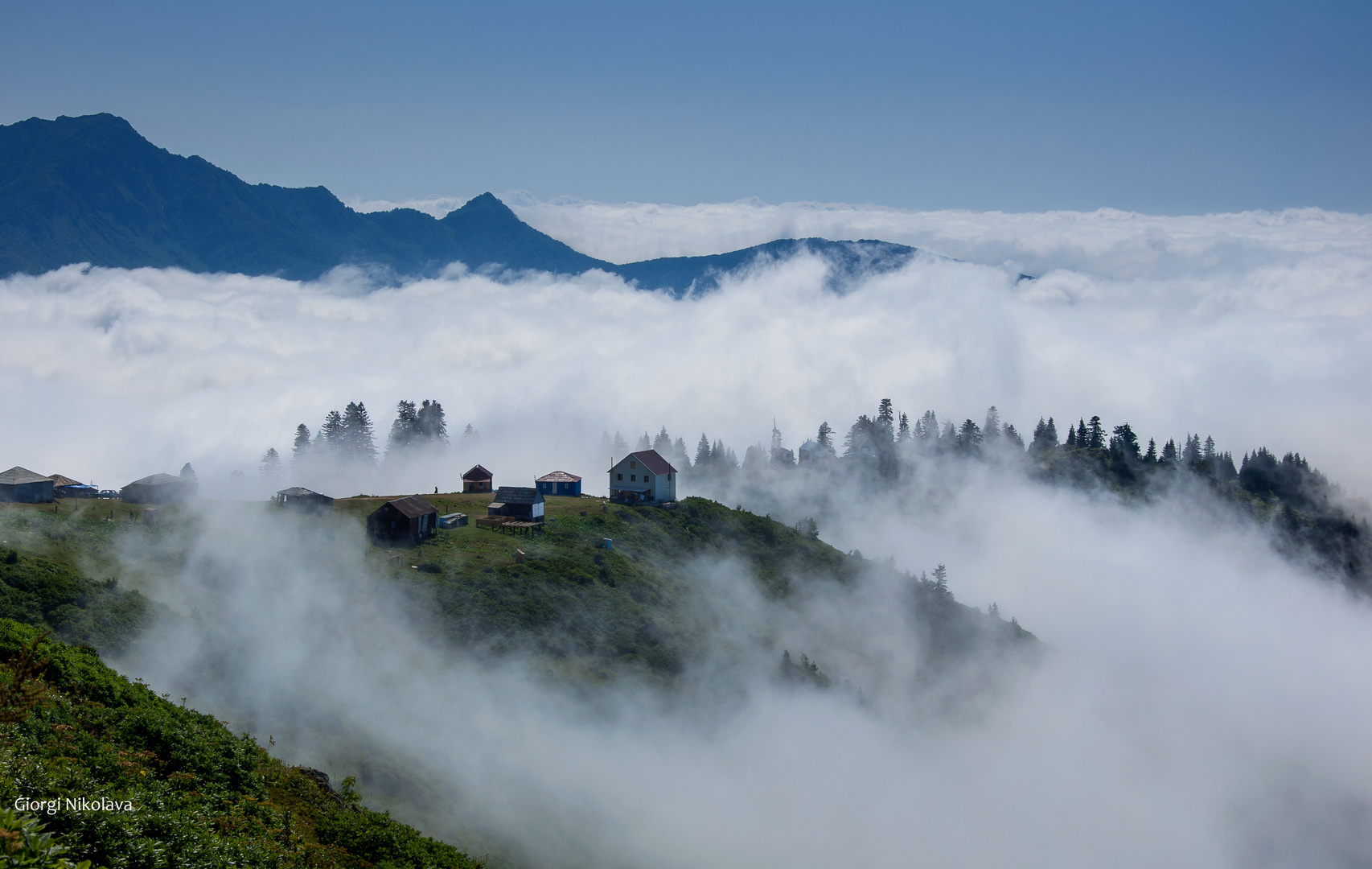 Gomi Mountain - das Königreich des mystischen Nebels