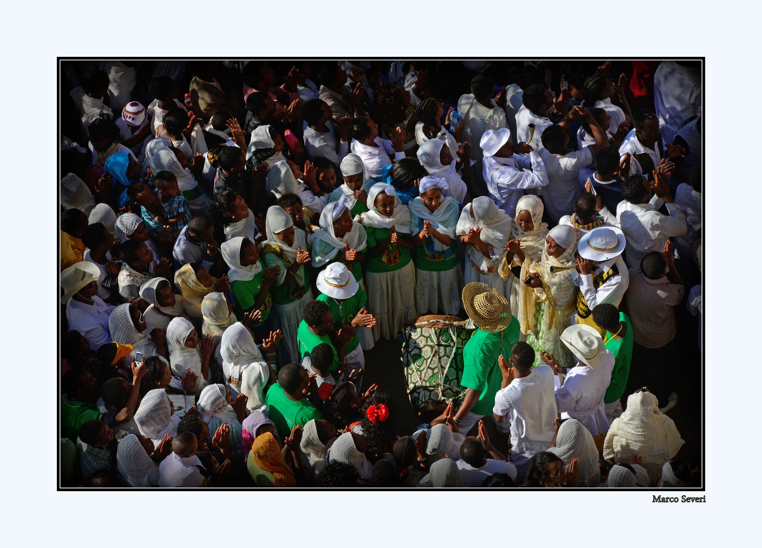 Gondar- pellegrini in festa