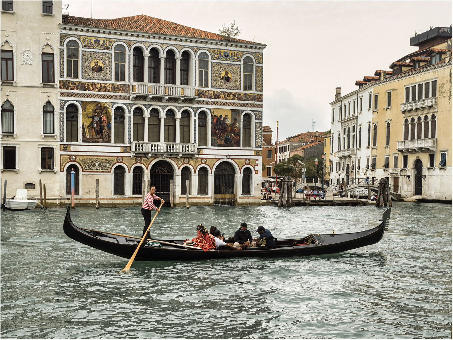 Gondel auf dem Canal Grande