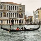 Gondel auf dem Canal Grande