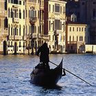 Gondel auf dem Canal Grande