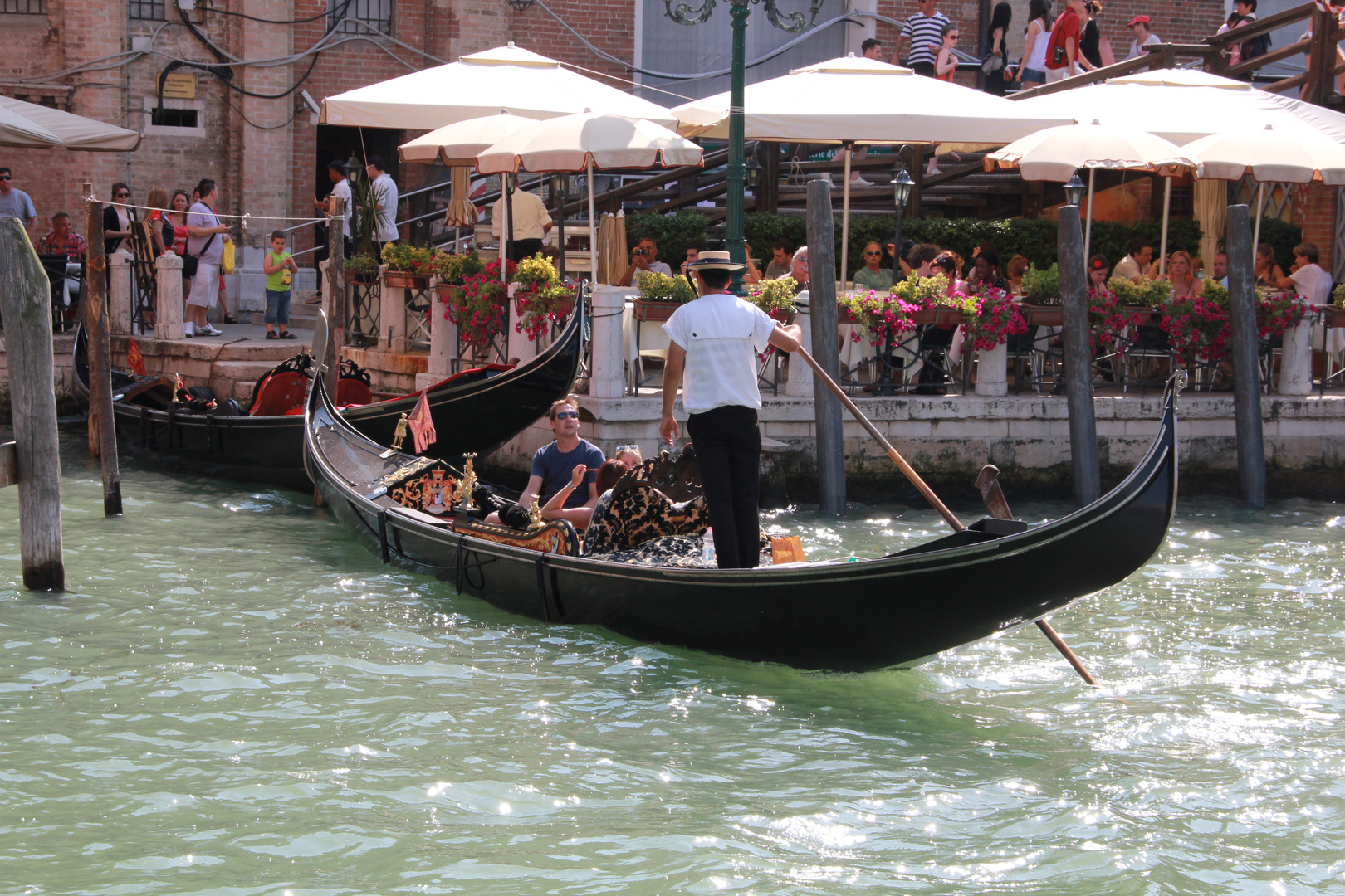 Gondel auf dem Canale Grande