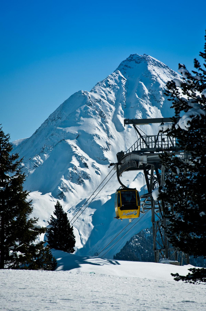 Gondel in Mayrhofen