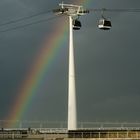 Gondel-Seilbahn in Lissabon