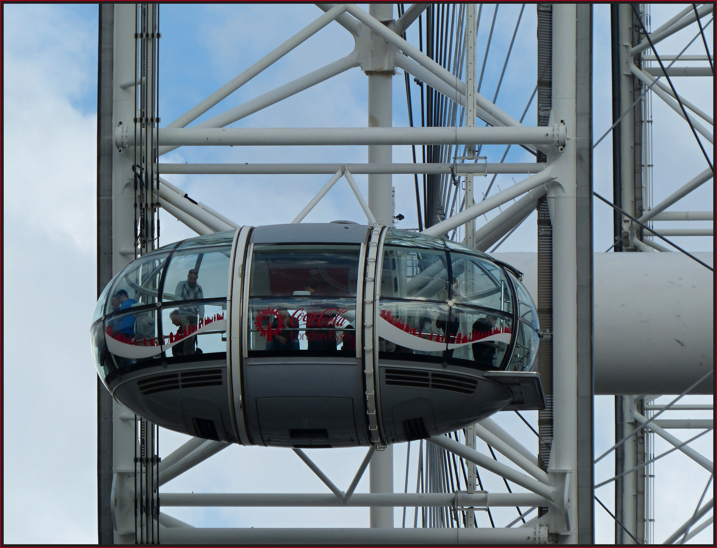 Gondel vom London Eye