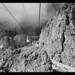 Gondel zum Langkofel, Südtirol