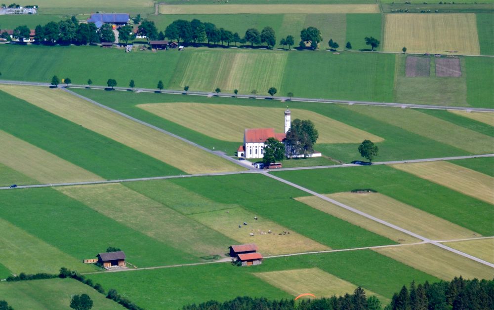 Gondelblick als digitale Vergrößerung …,