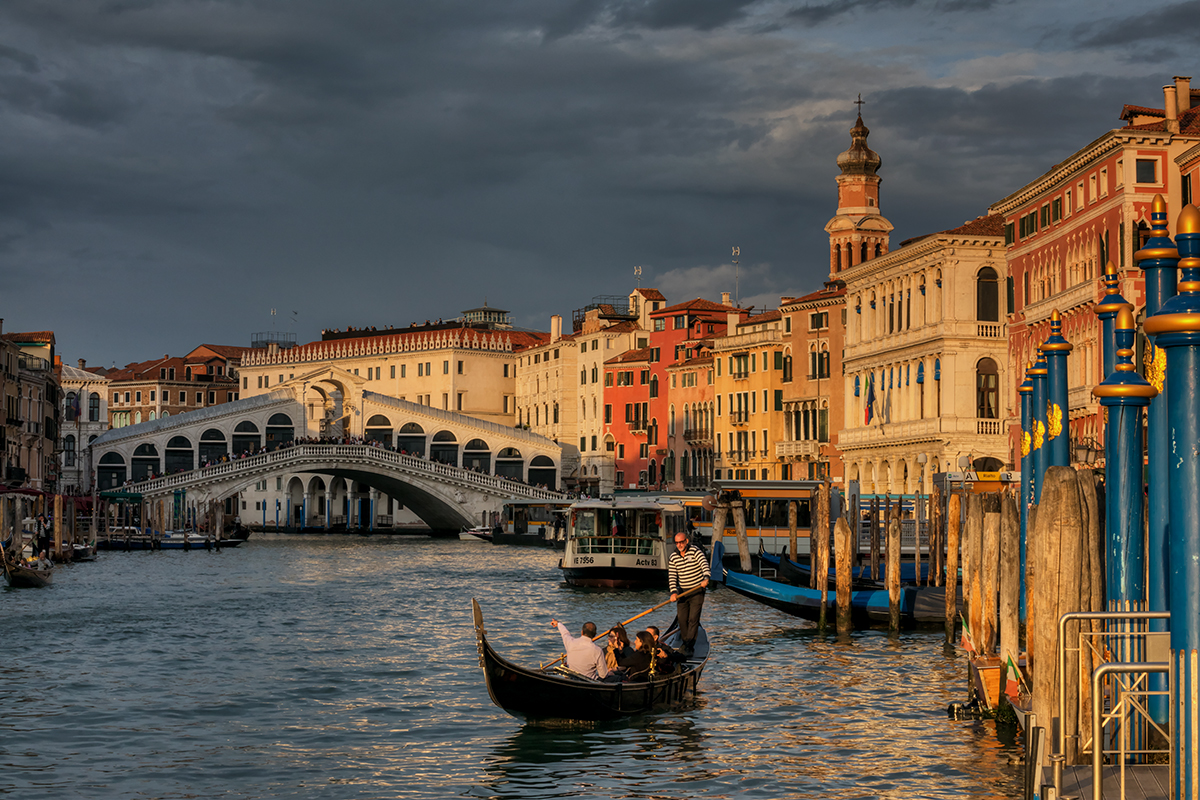 Gondelfahrt auf dem Canal Grande III