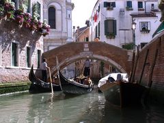 Gondelfahrt in Venedig