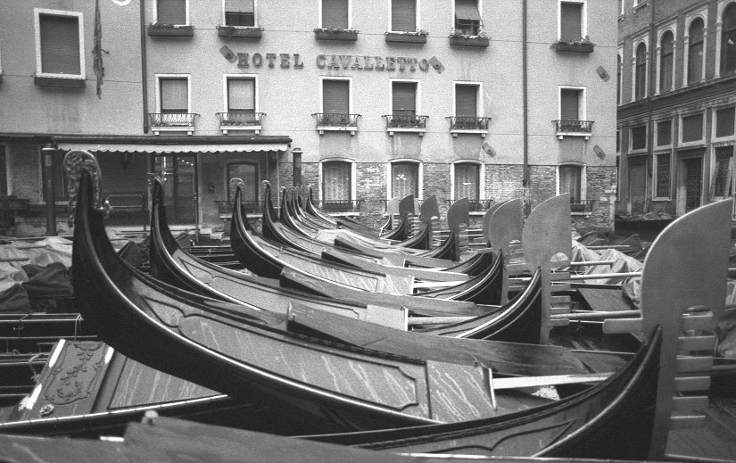 Gondelhafen hinter Cavalletto