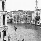 Gondeln auf dem Canal Grande