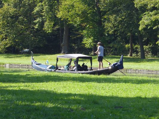 Gondeln im Grünen...