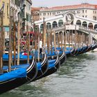 Gondeln in Venedig..