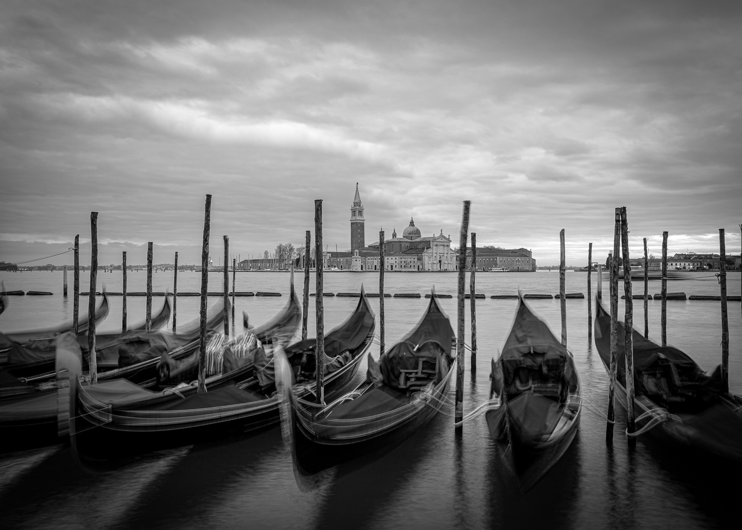 Gondeln in Venedig