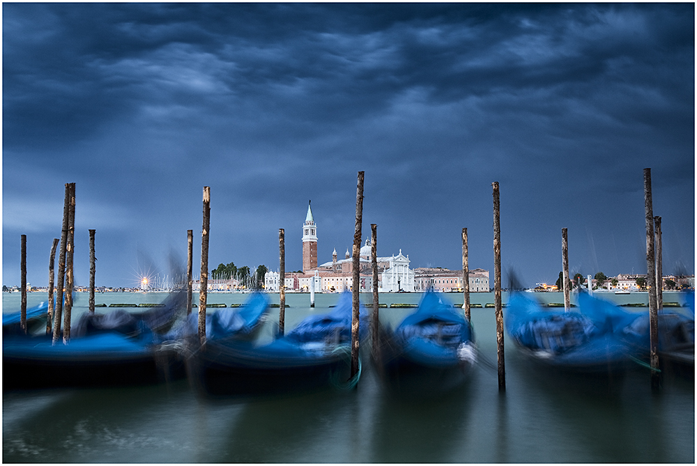 Gondeln in Venedig