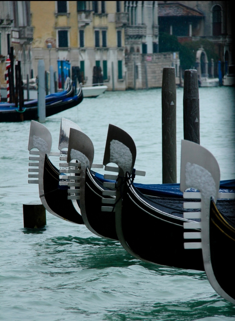 Gondeln in Venedig