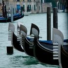 Gondeln in Venedig