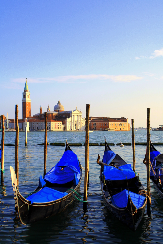 Gondeln in Venedig