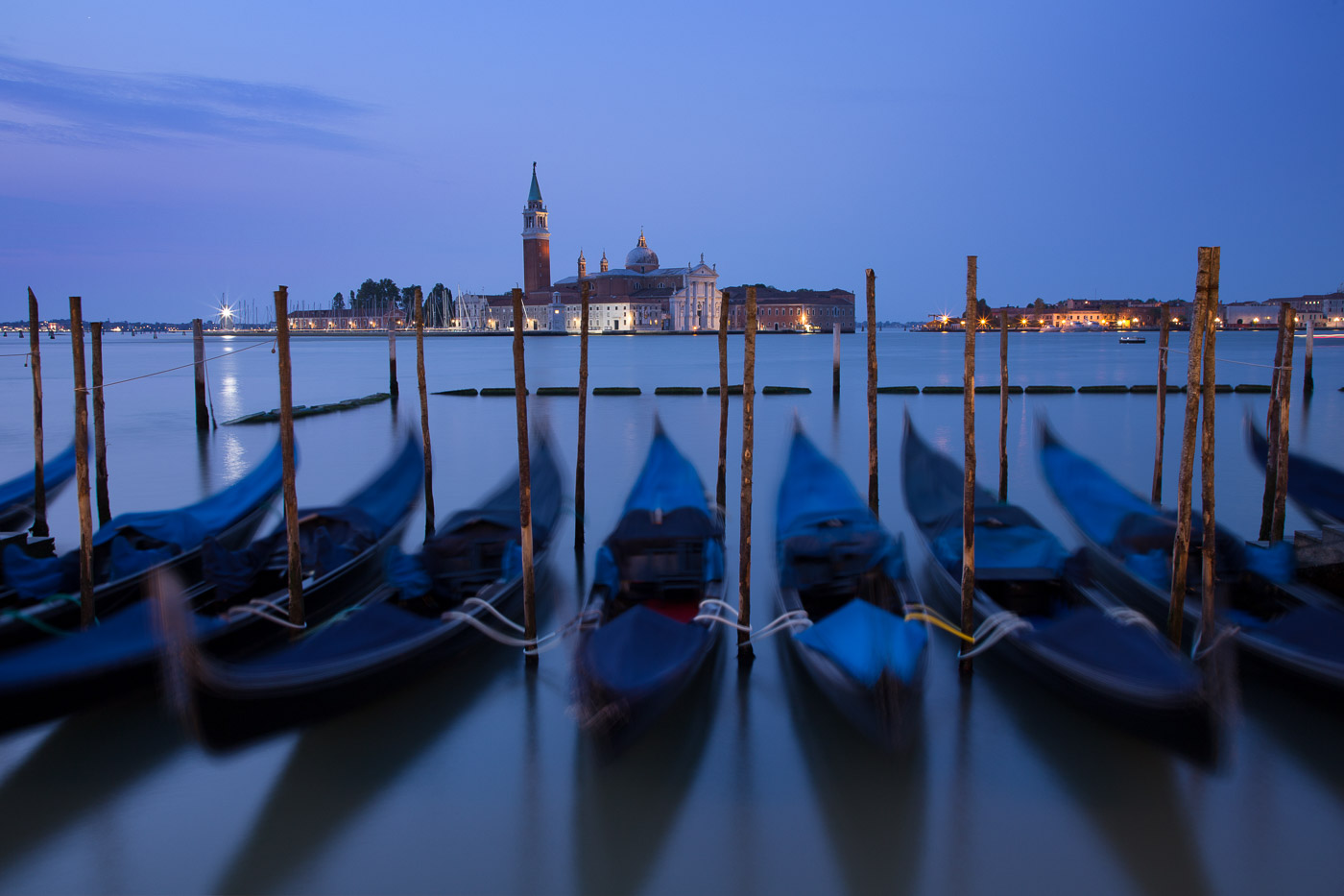 Gondeln in Venedig