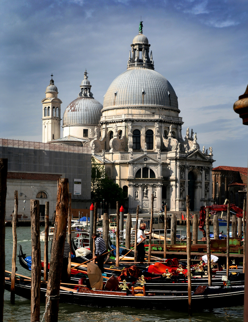 Gondeln in Venedig