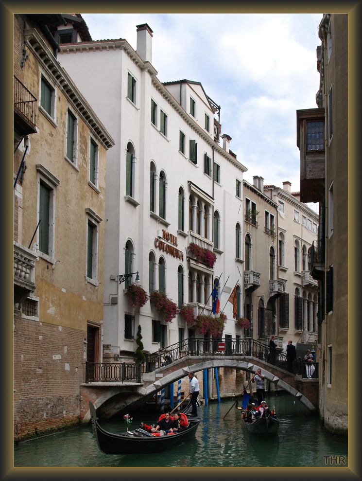 Gondeln in Venedig