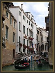 Gondeln in Venedig