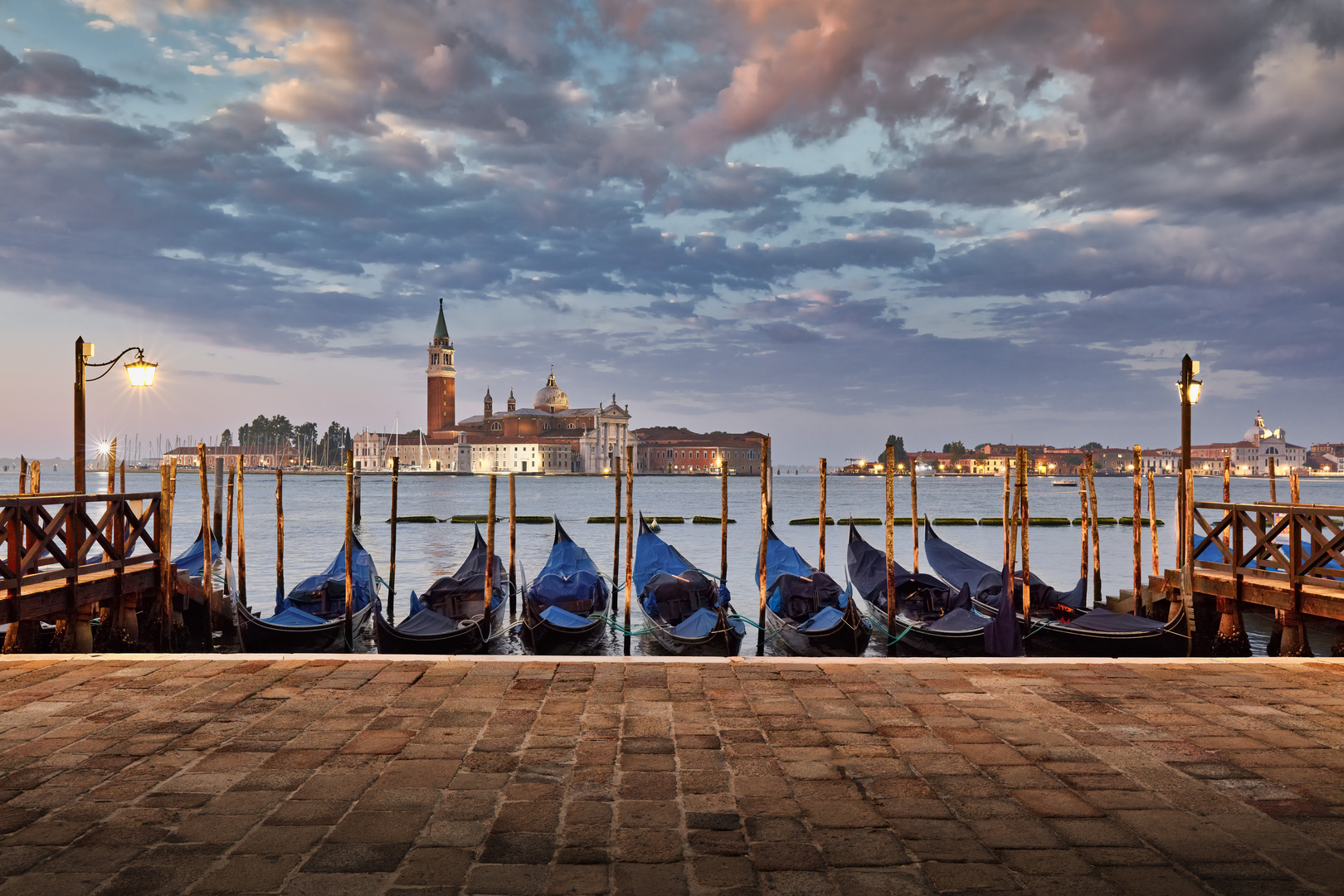 Gondeln in Venedig