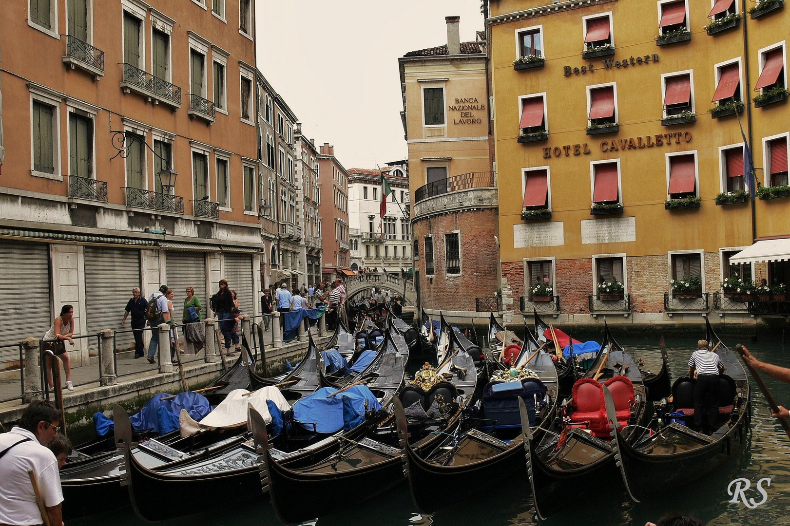 Gondeln in Venezia