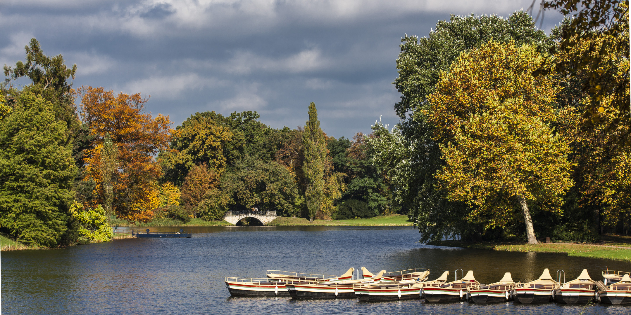 Gondeln in Wörlitz