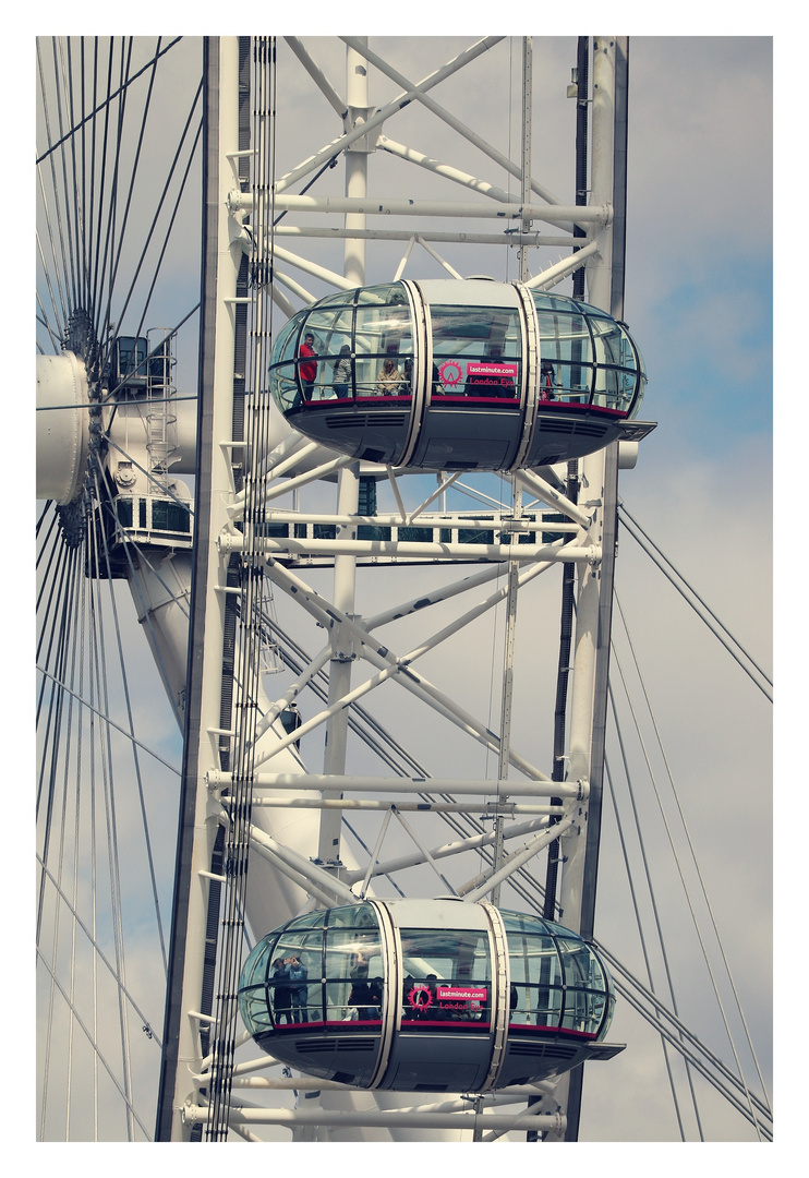 Gondeln vom London Eye 