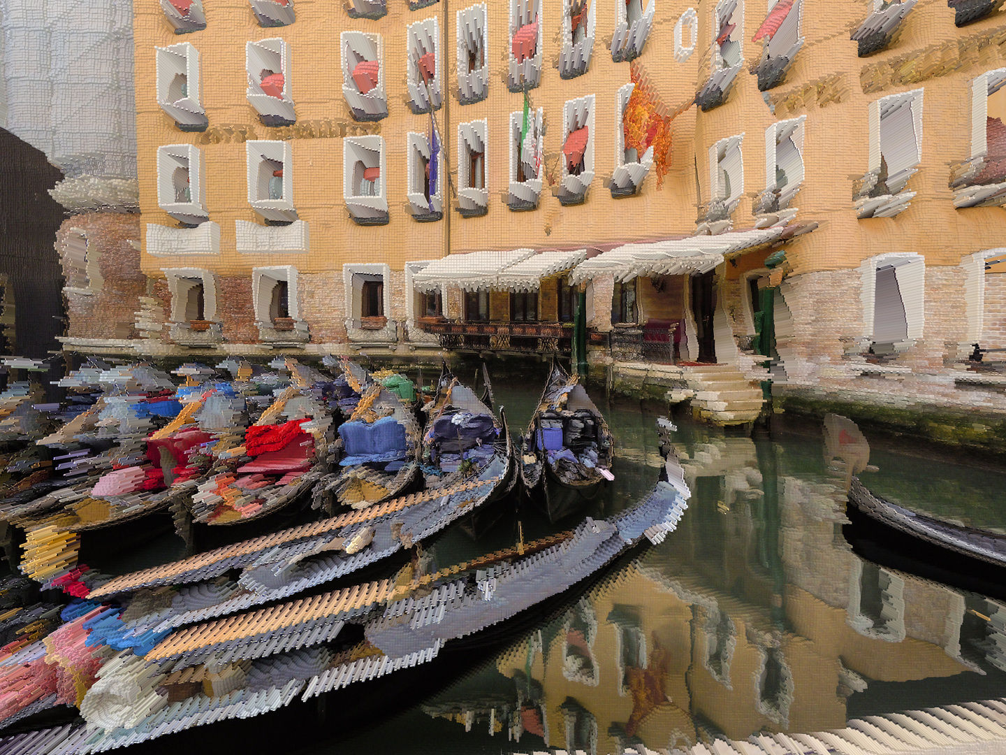 Gondelparkplatz in San Marco