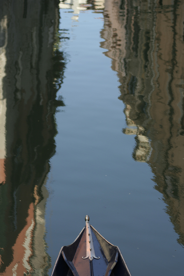 Gondelspitze in Venezia