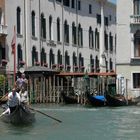 Gondola crossing of Grand Canal