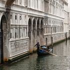 Gondola im Regen ...