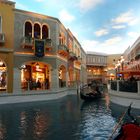 Gondola rides inside Palazzo