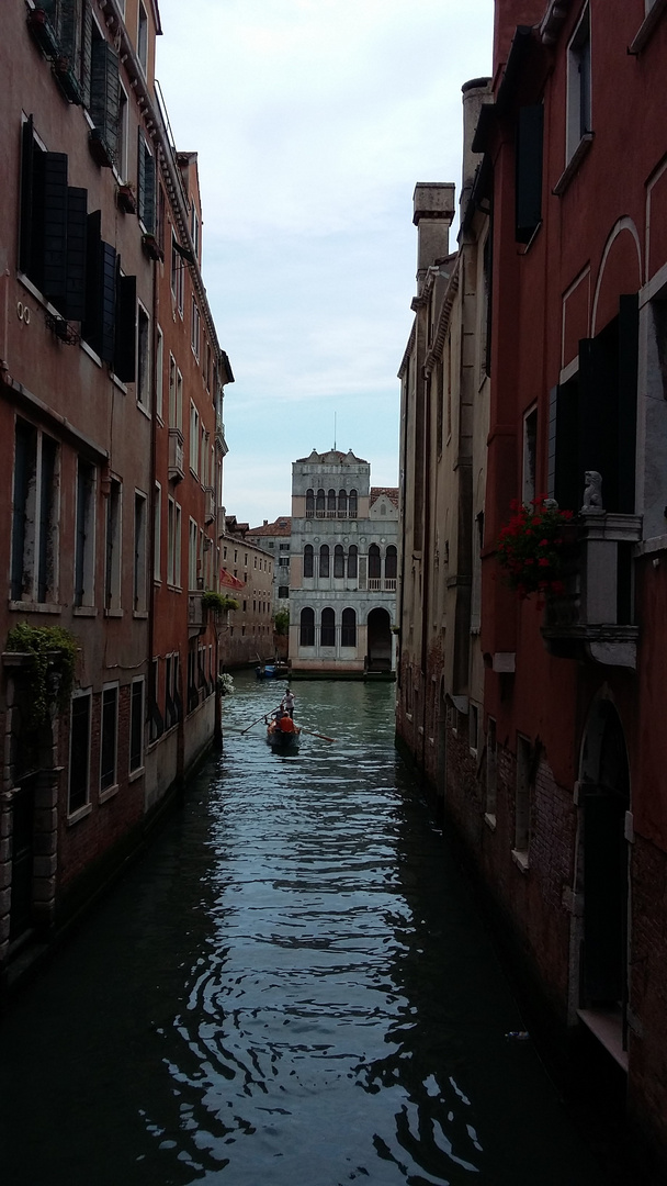 gondola sul canale di venezia