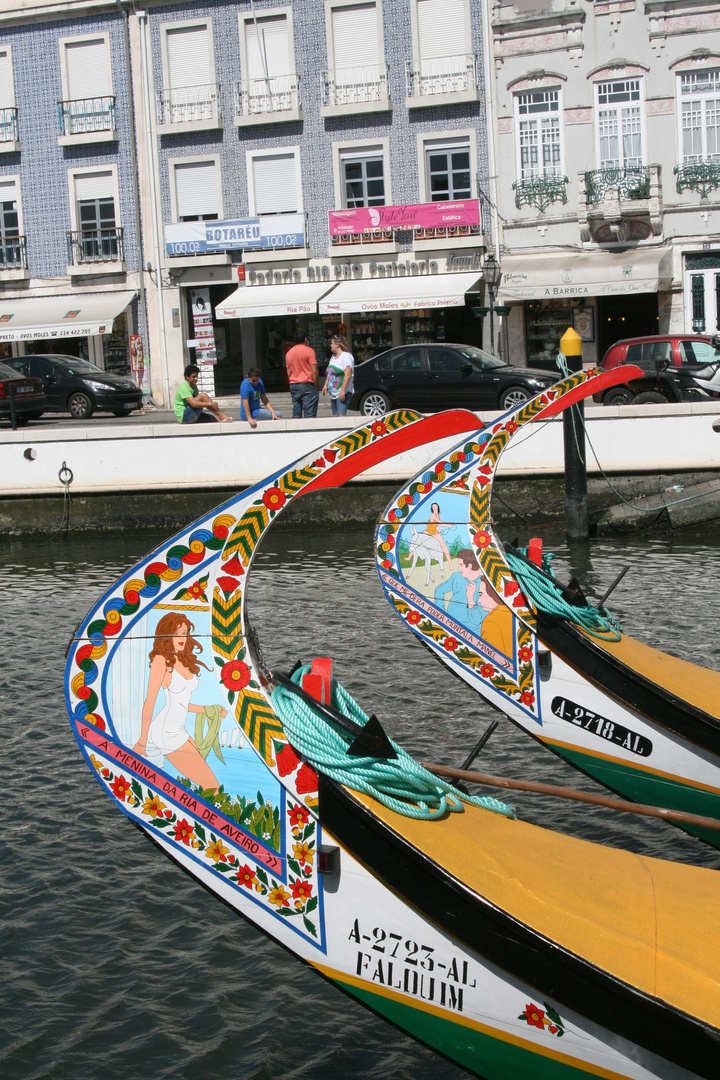 Góndolas en Aveiro