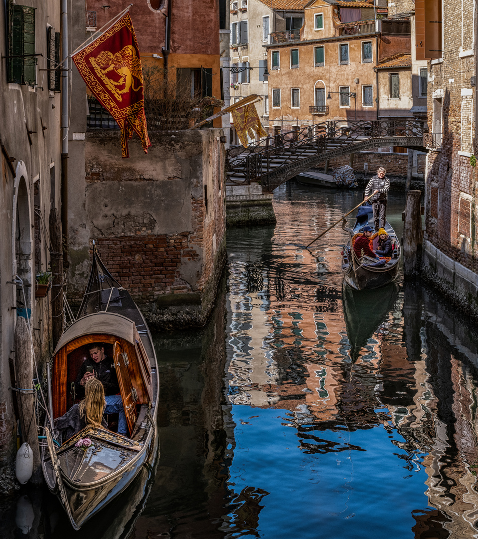 Gondole: Rio di San Giovanni Laterano