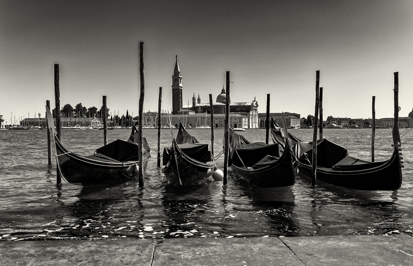 Gondolen Venedig Feierabend