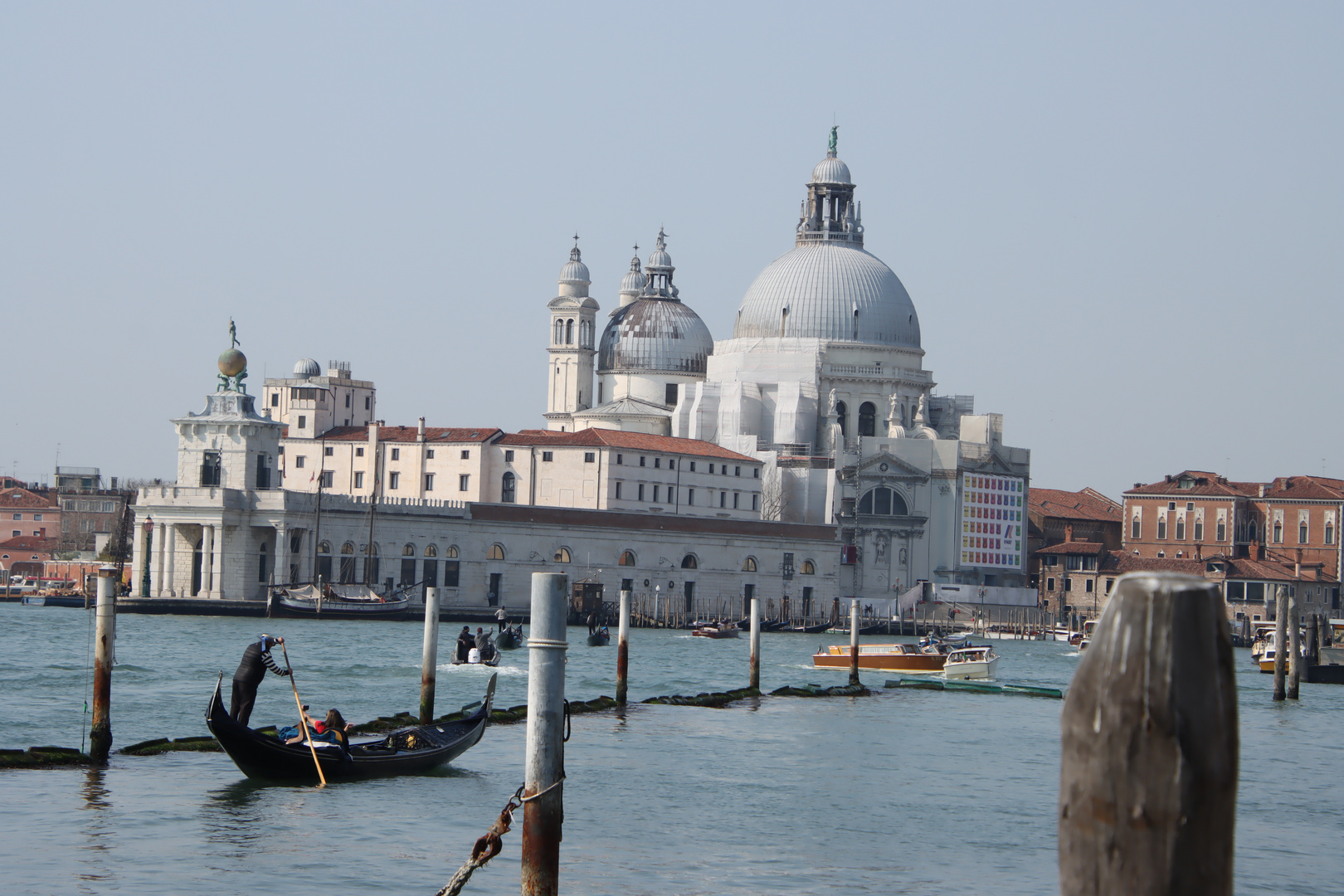 Gondoliere auf dem Canale Grande