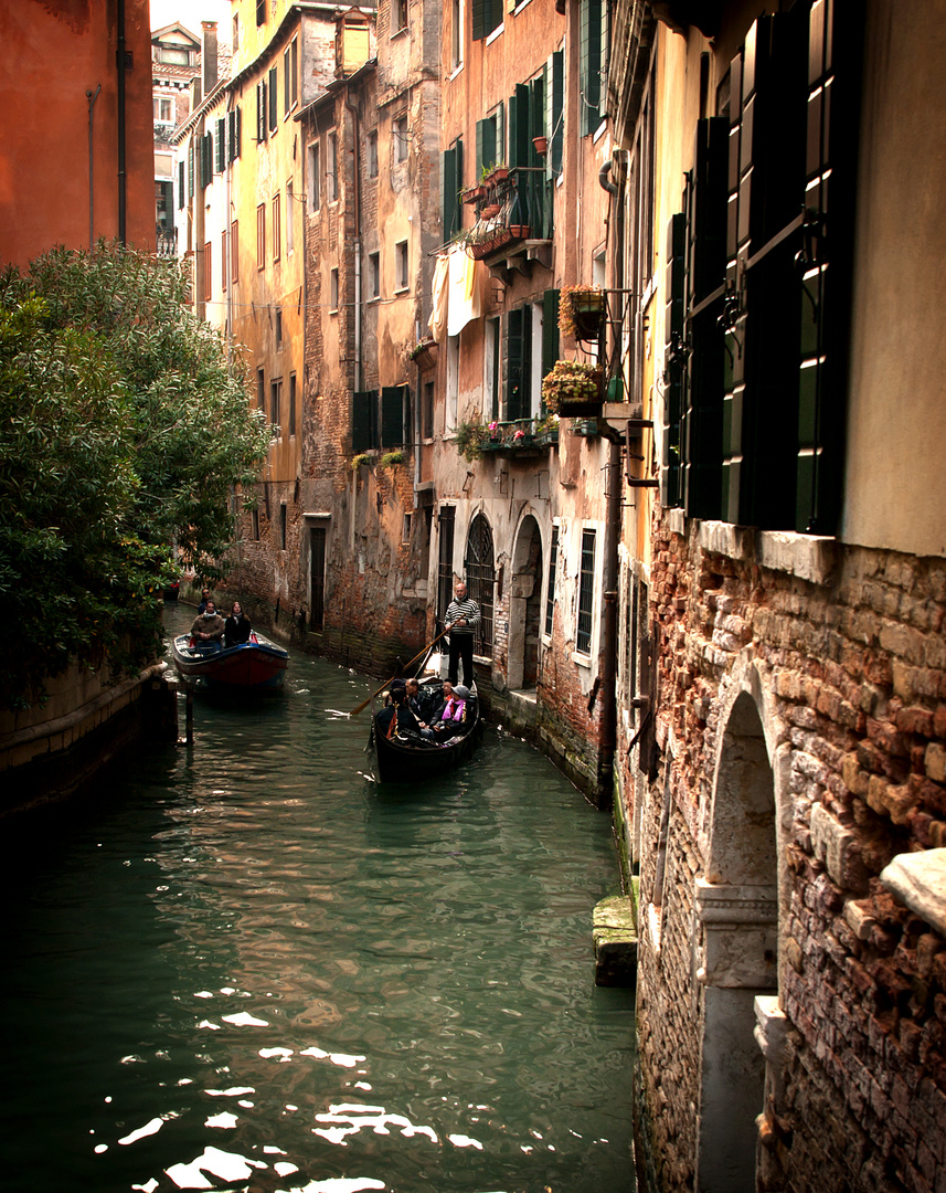 Gondoliere in Venedig