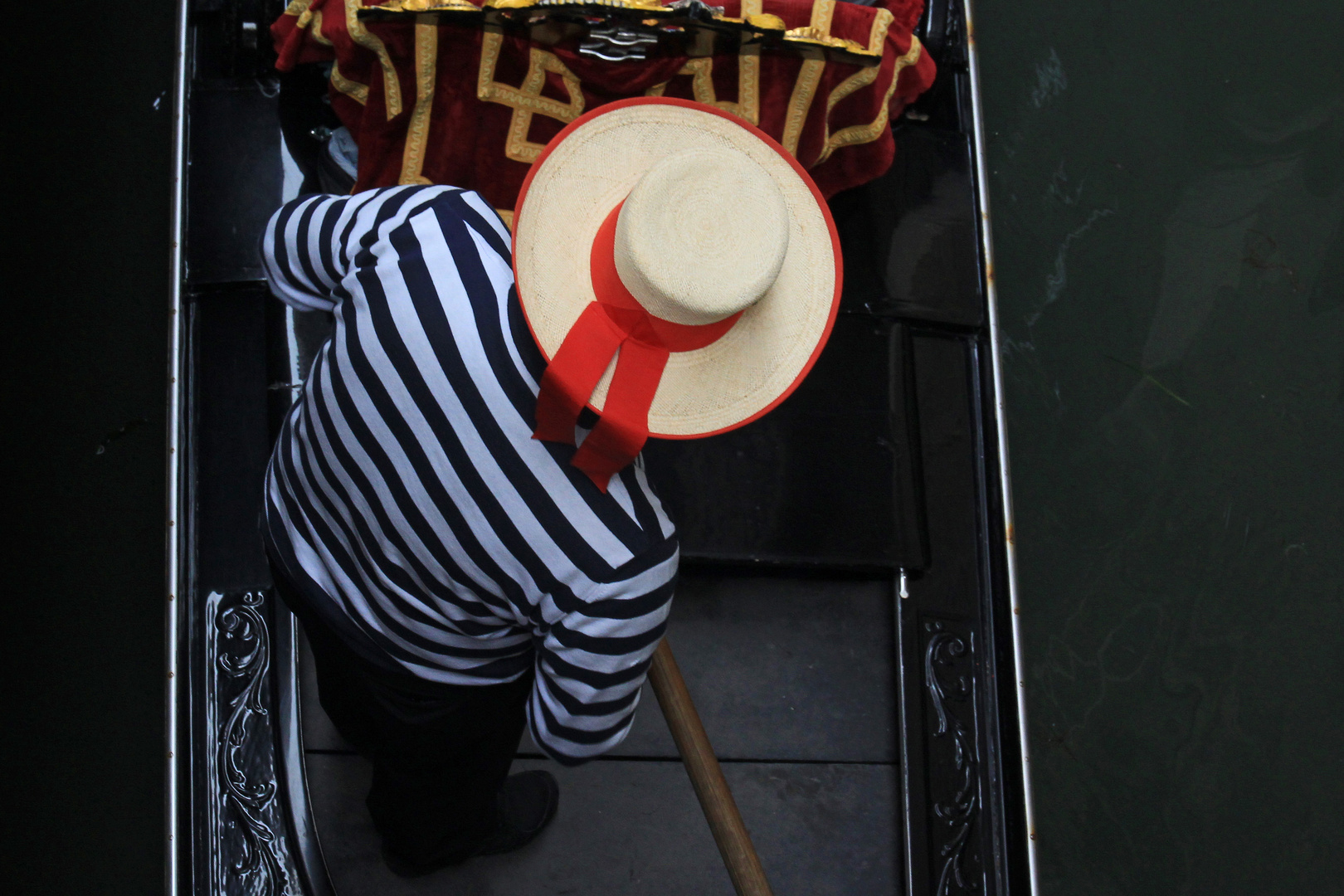 Gondoliere in Venedig