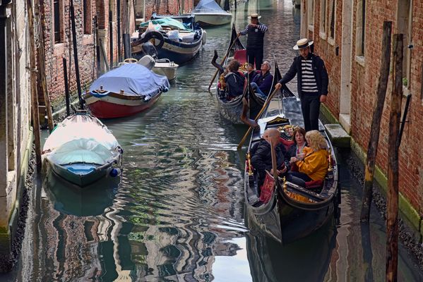 Gondoliere - Romantische Gondelfahrt in Venedig -