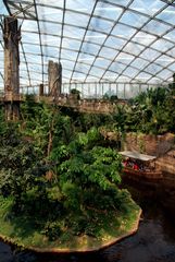 Gondwanaland im Zoo Leipzig: Durch Baumwipfel und auf Flüssen