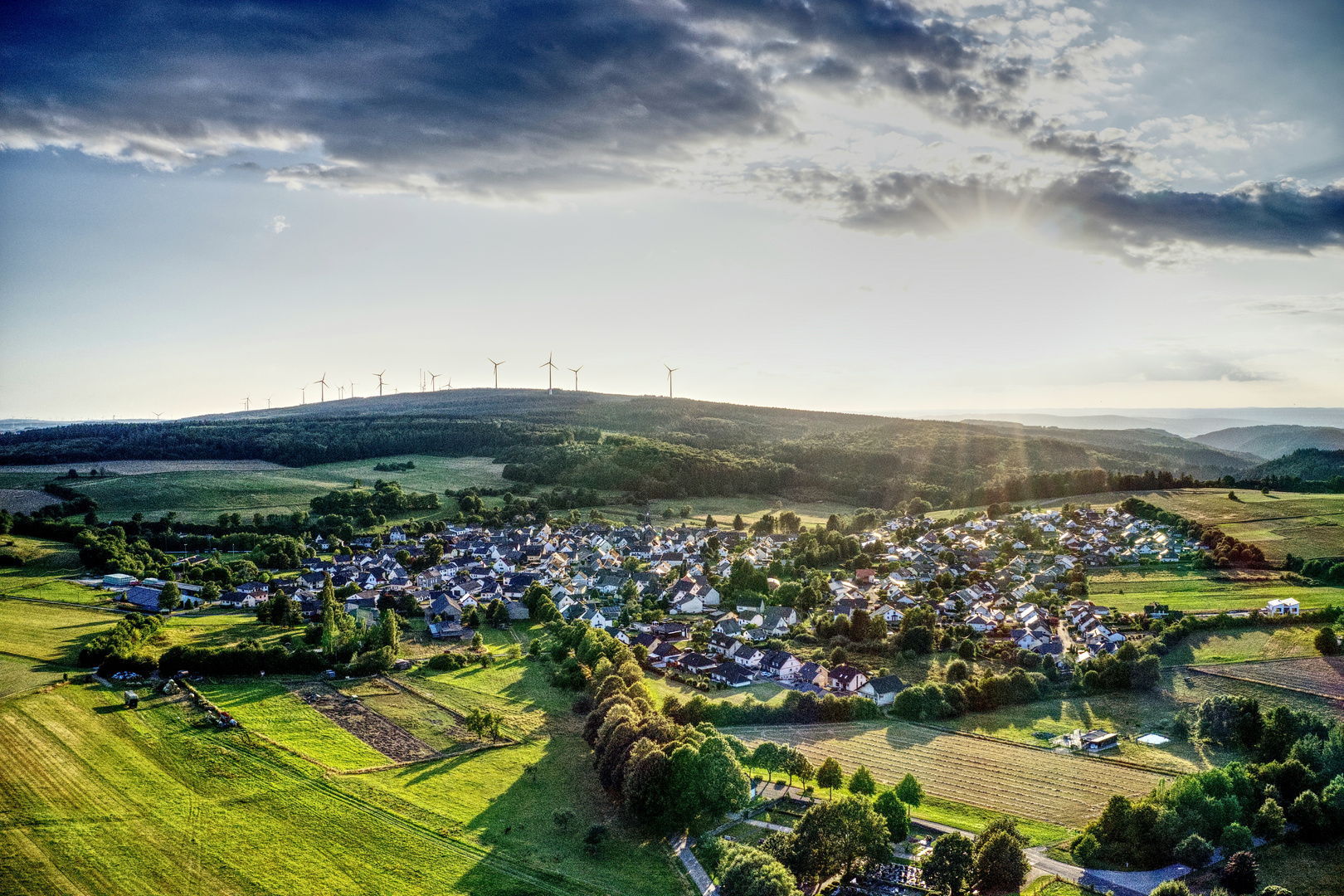 Gonzerath von Oben