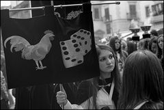 Good Friday Procession (protagonists and spectators).