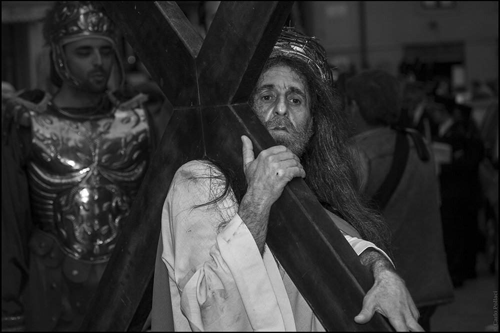 Good Friday Procession (protagonists and spectators)...