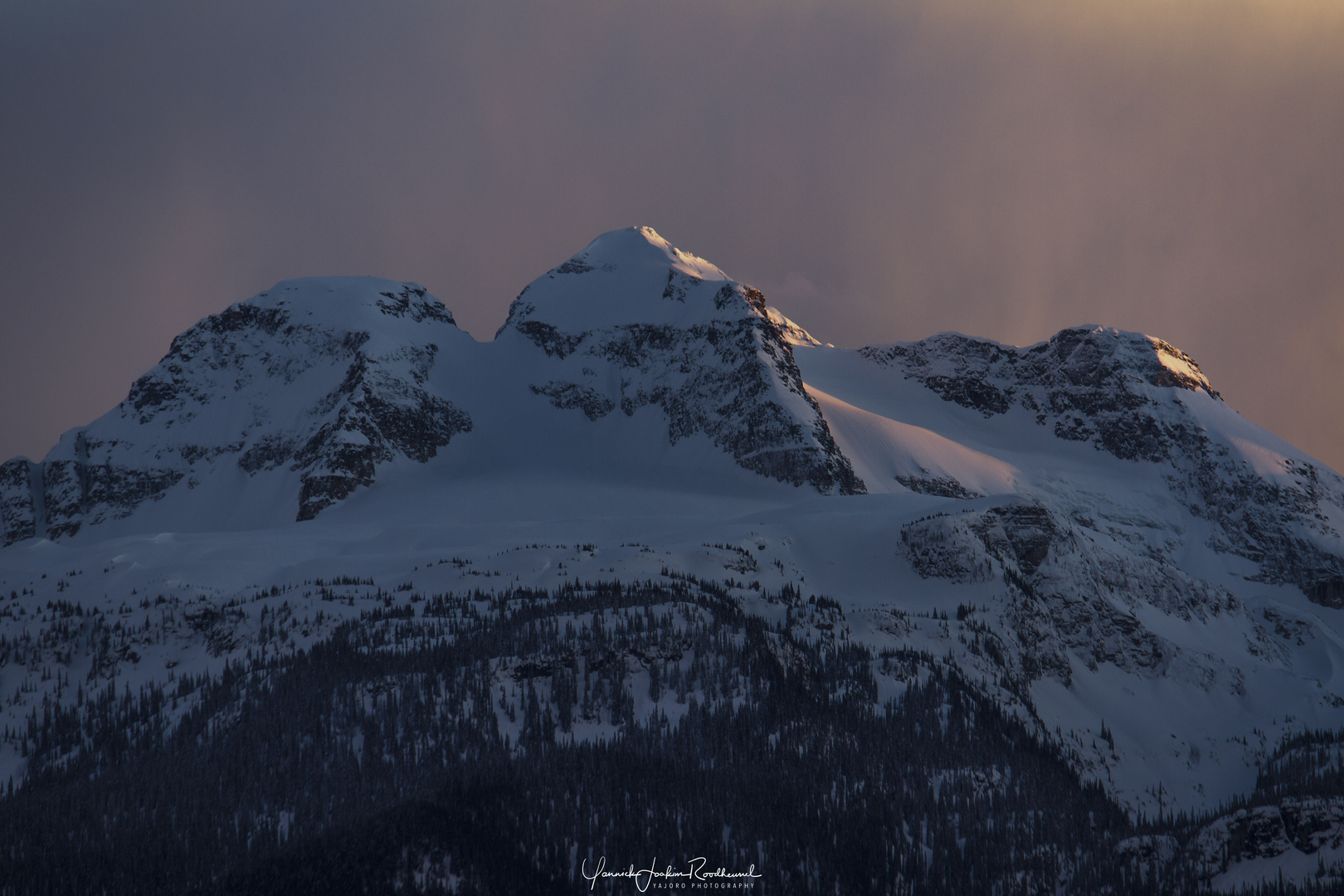 Good night Mt. Begbie 